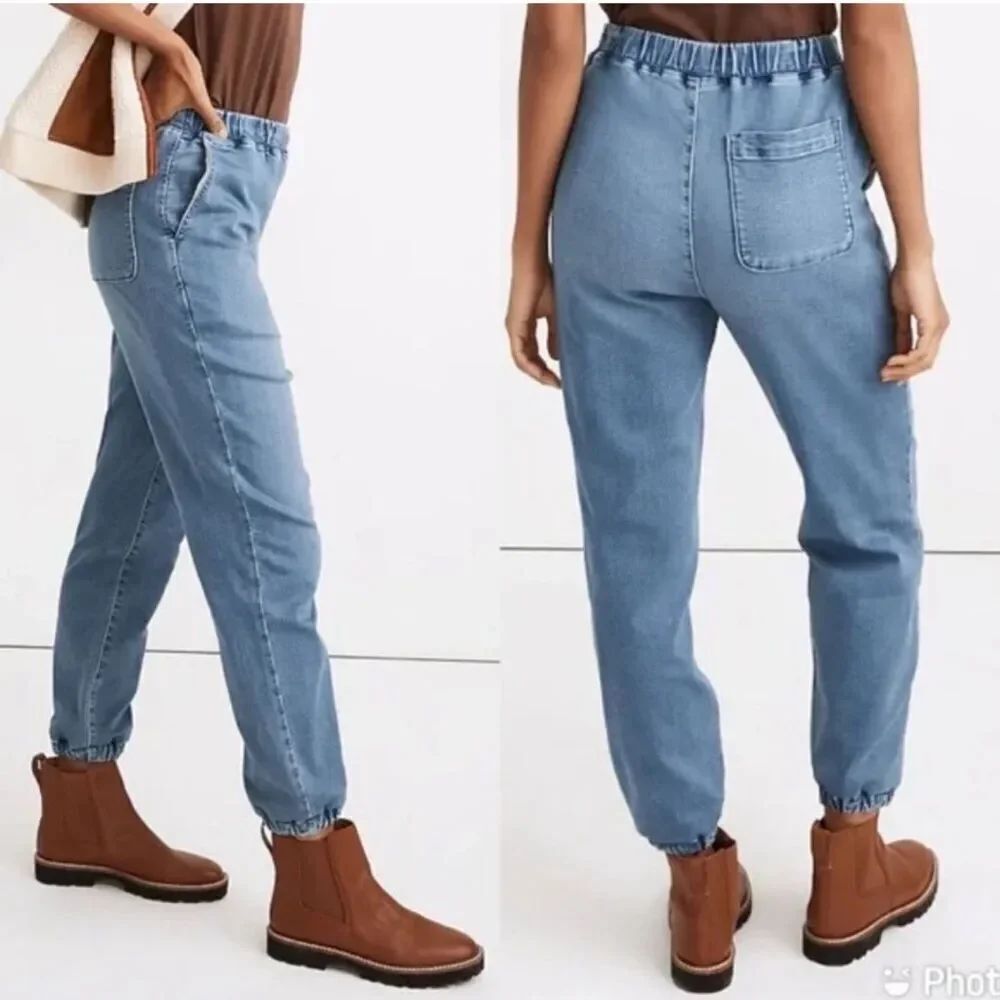 Madewell Blue Ankle Cropped Jeans